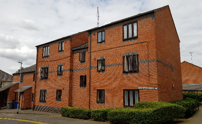 New build block of flats in Kettering